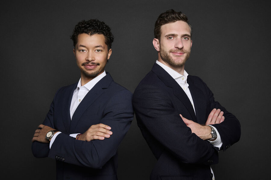 Shawn und Lennert, die Gründer von Steinhauer Media